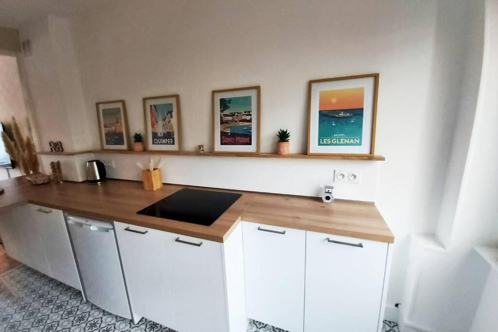 Le S&L - Hyper Centre Appartement Concarneau Buitenkant foto